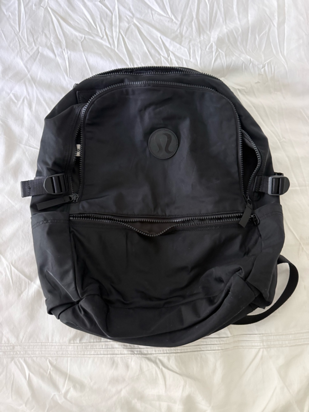 lululemon athletica Black Men's Backpack with Front Zip Pocket